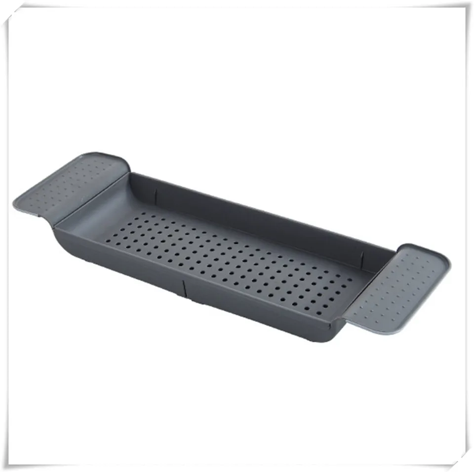 bathtub shelf b gray