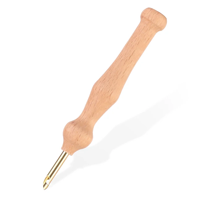 MIUSIE 10 Pcs Embroidery Punch Needle Weaving Felting Craft Punch Needle Stitching Tool For Sewing Accessories Type 1