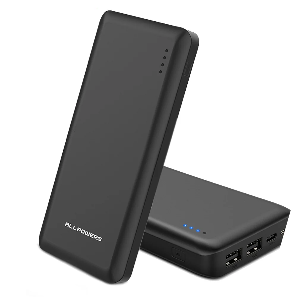ALLPOWERS Power Bank 26800mAh Phone External Battery PD 45W Type C QC 3