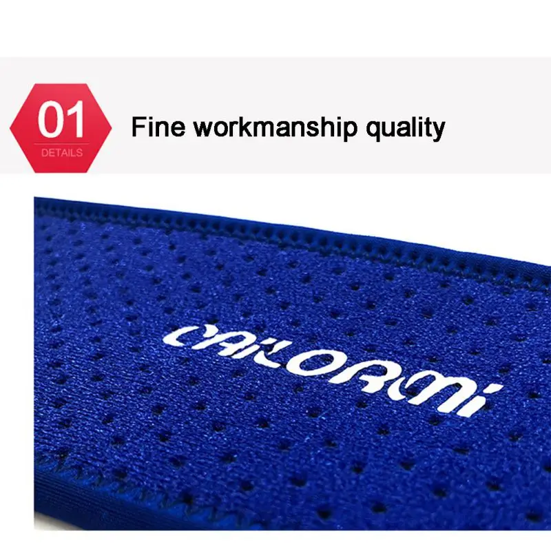 1Pcs High Quality Polyester Gym Fitness Sports Wristband Practical Sweatband Hand Band Adjustable Breathable Wrist Brace Support