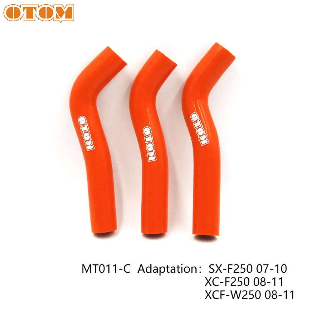 Remplacement Parfait Pour K-tm 450EXC-R 2008-2011 450 EXC-R EXCR EXC R Kit De Tube De Tuyau De Radiateur En Silicone 2008 2009 2010 2011 (couleur : Orange, Taille : 1