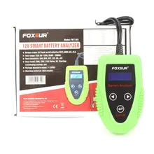 12V Car Battery Tester Lcd Battery Analyzer Car Charge Diagnostic Tool Gel Agm Wet Ca Sla Battery Cca Ir Soh Measurement