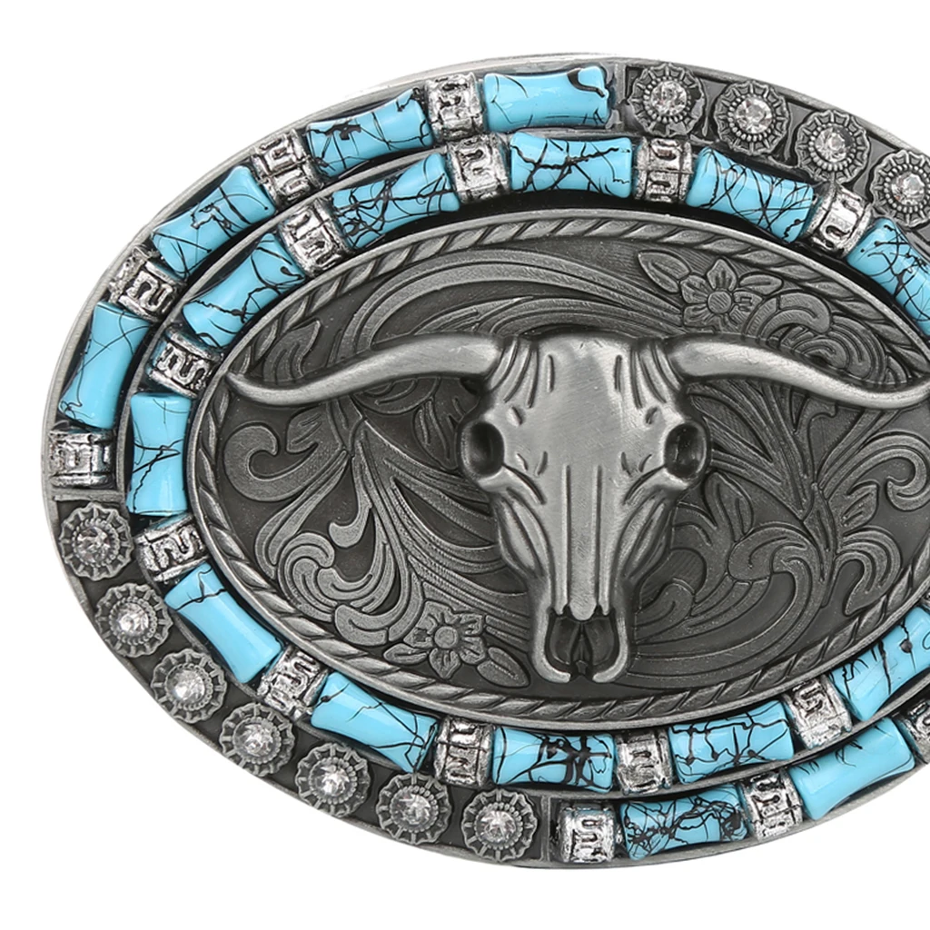 Belt Buckle Replacement Vintage Style Horse Head Western Cowboy Rodeo Large belt accessory пряжка для ремня мужская