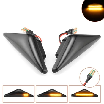 

Hot Sale 2xLed Turn Signal Lights For Ford Focus Mk1 Mondeo Mk3 Turn Signal Light Lamp LED Side Marker Repeater Side Light 2020