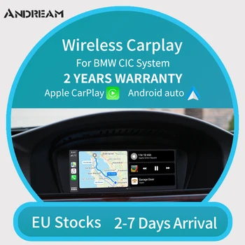 

Andream Apple Carplay Wireless for BMW Mini CIC System 6.5/8.8inch Screen 2009-2012 Android-AUTO Automatic Interface Decoder Box