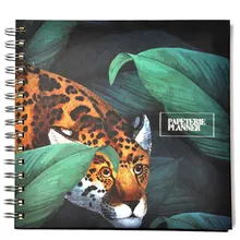 PAPETERIE PLANNER LEOPARD(недатированный органайзер