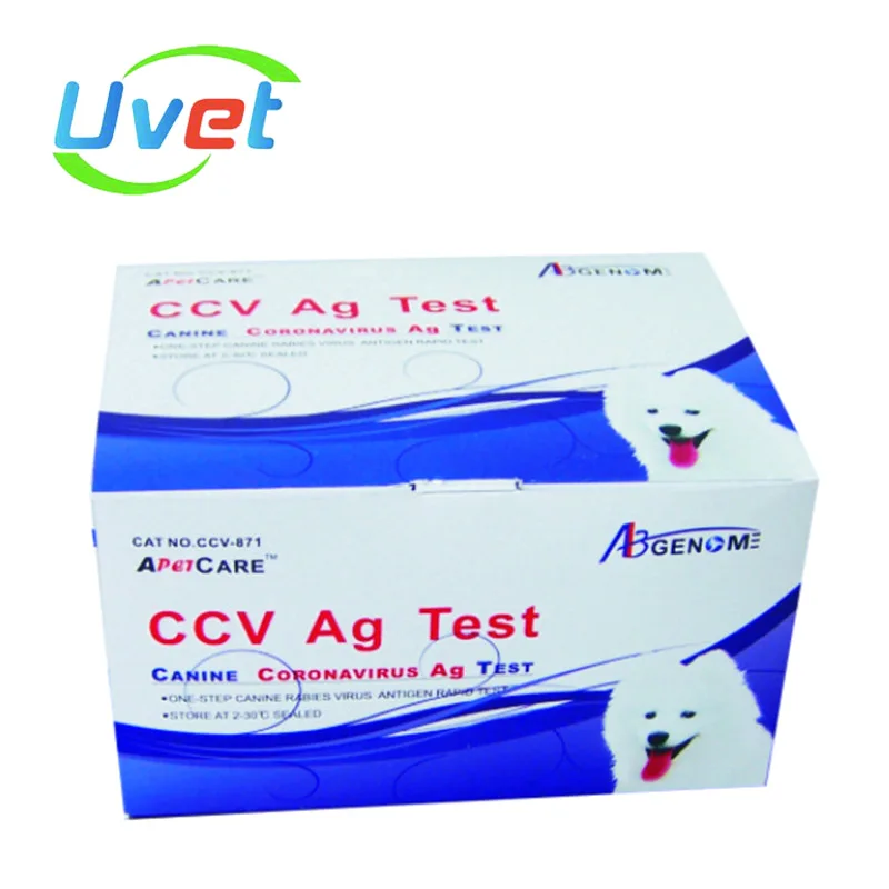 

Uvet Veterinary rapid test One step Canine Coronavirus Ag Rapid Test CCV