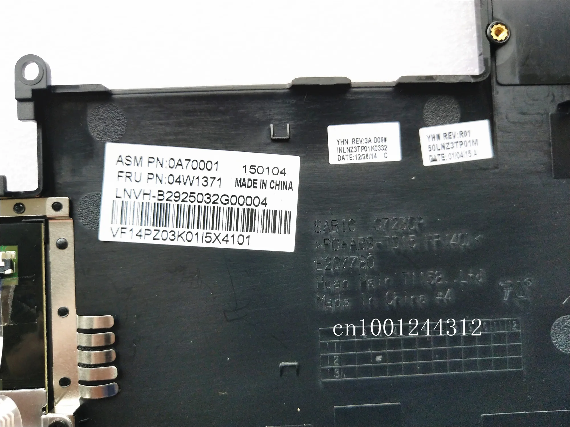  New Original For Lenovo ThinkPad T420 T420i Palmrest Upper Case Keyboard Bezel Cover w/ FP Touchpad