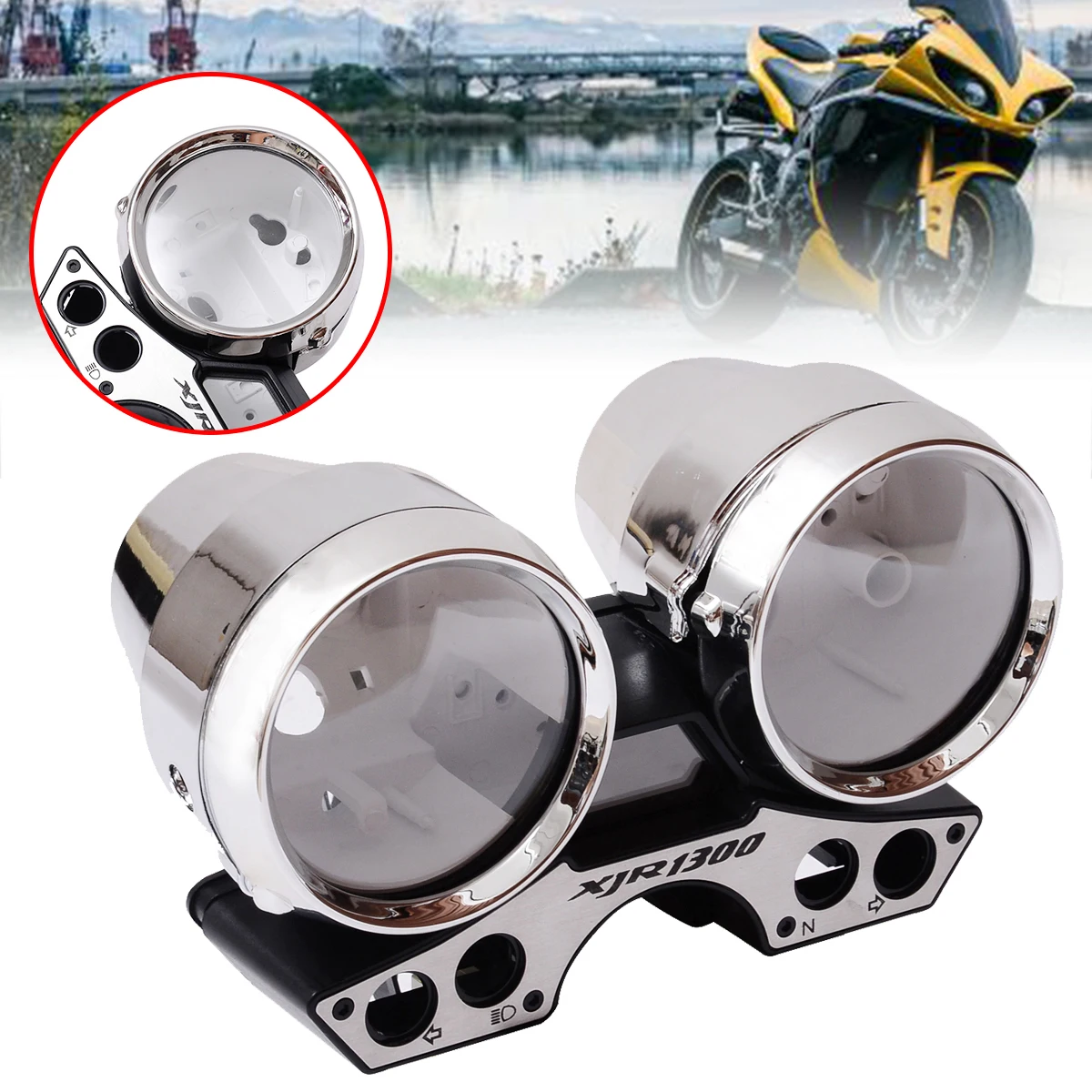 1 комплект Спидометр Speedo Часы Крышка Замена для Yamaha XJR1300 89-97 XJR1300 98-02
