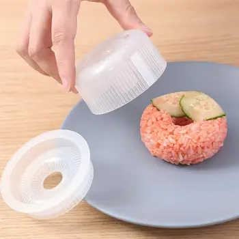 

2Pcs Doughnut Mold Rice Ball Mold Sushi Mold Bento Accessories Kitchen Tool