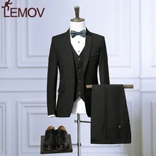 Wonderful Groom Male Wedding Prom Suit Green Slim Fit Tuxedo Men Formal Business Work Wear Suits 3Pcs Set (Jacket+Pants+Vest) Wonderful Groom Male Wedding Prom Suit Green Slim Fit Tuxedo Men Formal Business Work Wear Suits 3Pcs Set (Jacket+Pants+Vest)