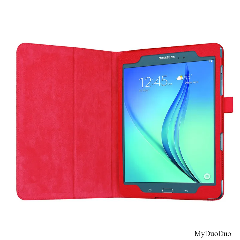 Чехол для Samsung Galaxy Tab A T550 T555 9 7 дюйма sm t550 флип подставка из искусственной кожи