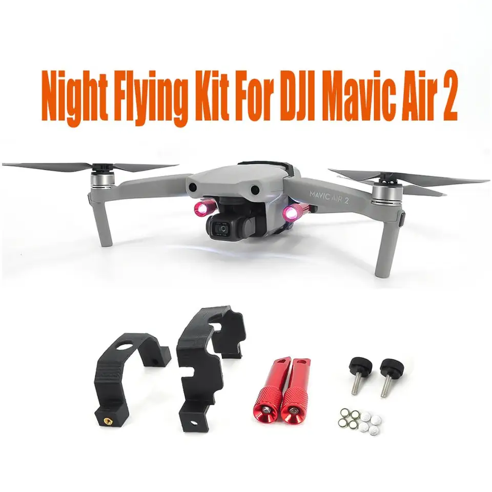 flying mavic air at night