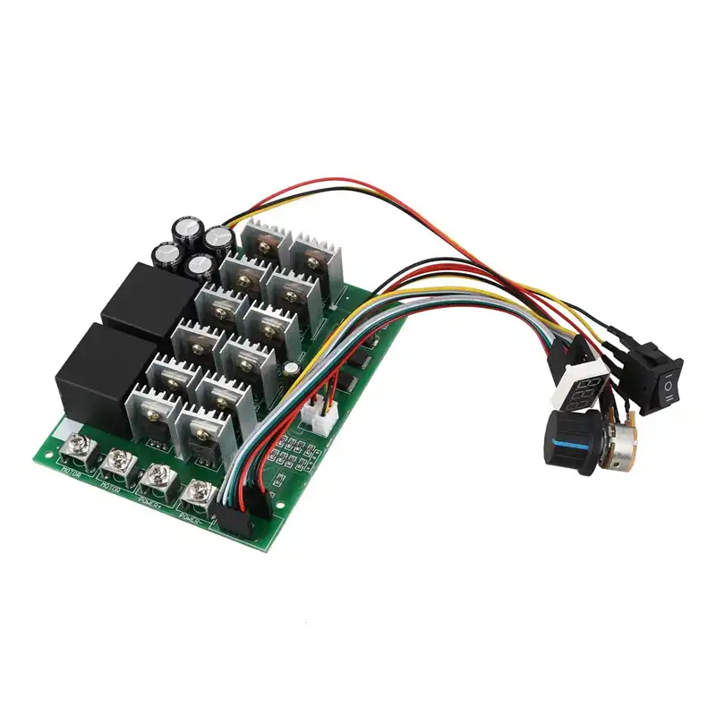 Цифровой дисплей 60A 10 55V реверсивный модуль 0 100% регулируемый двигатель