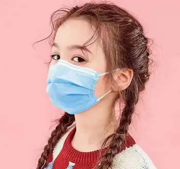 

50pcs Disposable Child Masks for children 3 Layer Small Size Mouth Kids Mask Half Face Mask support Drop Shipping