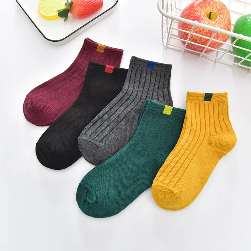 Children Sock 10pcs/5pairs Breathable Sports Girls Boys Sokcs Unisex Cotton Stripe Chaussette Enfant Garcon Skarpetki Dla dzieci cotton socks,children socks