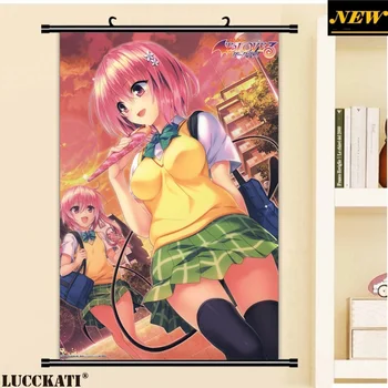 

To LOVE-Ru To Love Ru darkness see through bikini sexy loli tail bra cameltoe cartoon anime wall scroll poster canvas painting