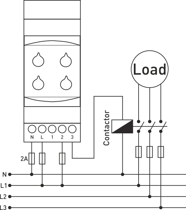 MonoPhase Over and Under Voltage Control Relay GKM-11 | Makers Electronics