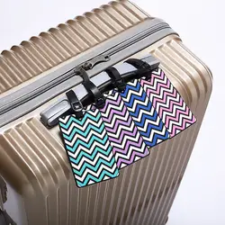 Новая Мода Волнистые бахромы силиконовый чемодан багаж идентификатор метки адрес держатель багажная этикетка дорожные аксессуары 6 цветов