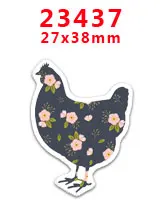 23437 30 шт мультфильм плоское украшение из смолы PR 22951 - Цвет: 23437