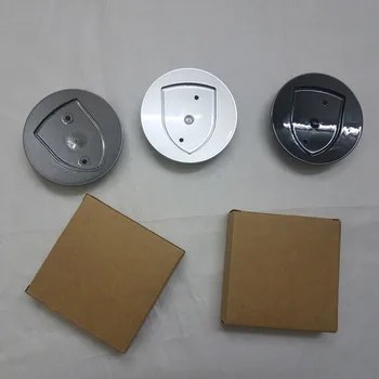 

New 4 PCS 65MM 67MM emblem hood Car Styling Car Wheel Center Cover Wheel Hub Cap Rim Brand Logo Cover For PORSCHE MACAN (only)