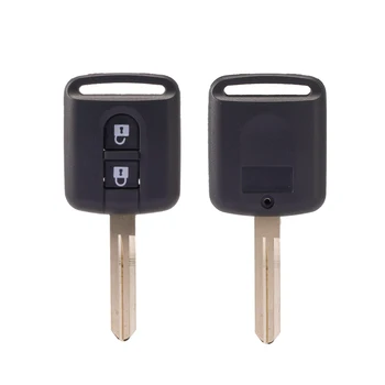 Keyforkesscaso Shell chiave dell'automobile a distanza per Nissan Qashqai Primera X-TRAIL Micra Navara Elgrand nota Almera NV200 K12 Y61 tasto chiave 2 - YIQIXIN caso Shell chiave dell automobile a distanza per Nissan Qashqai Primera X TRAIL Micra