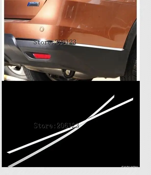 Для Nissan X-trail xtrail T32/Rogue 2014 2015 2016 задний бампер защита углов рамка для кромки
