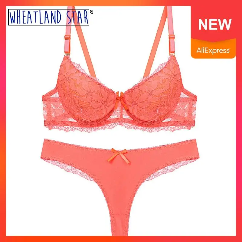 

Sexy Lace Women Underwear Set Underwire Women Lingerie Push Up Bra and Thong Set Intimates Convertible Straps Hot Lady Brassiere