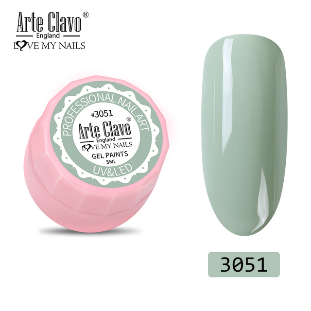 Clavo 5ML Painting Gel Nail Polish 72 Colors Gel Varnish Set For Manicure Top Base Coat Hybird Design of Nail Art Lacquer