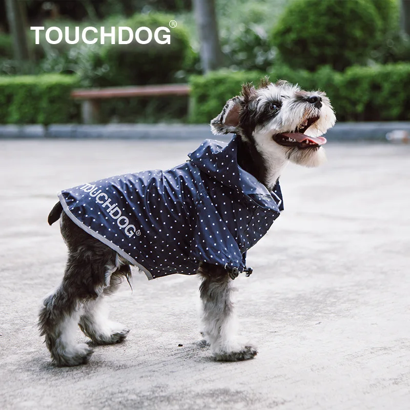 Touchdog Новые товары дождевик для животных Одежда для собак плюшевый жилет для маленьких собак весна и лето