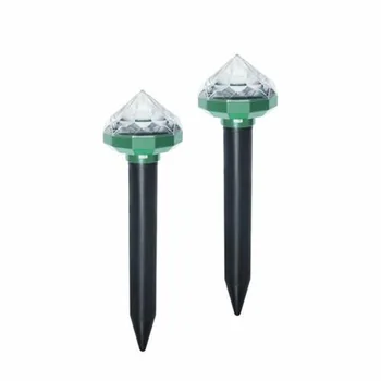 

2Pcs Outdoor Solar Powered Mouse Repeller Light Lamp Lighting Fixture 8 Hours Safe & Humane Polycrystalline Silicon