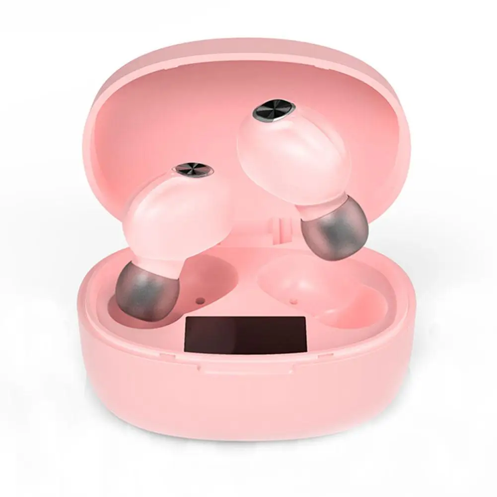 Bluetooth 5 0 TWS Wireless Stereo In Ear Earphones Headset with Charging Box Phone Accessories ABS Material
