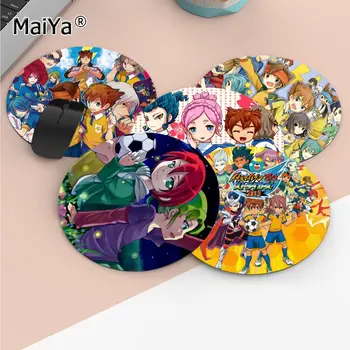 

MaiYa Beautiful Japanese anime Inazuma Eleven High Speed New round Mousepad Anti-Slip Laptop PC Mice Pad Mat gaming Mousepad