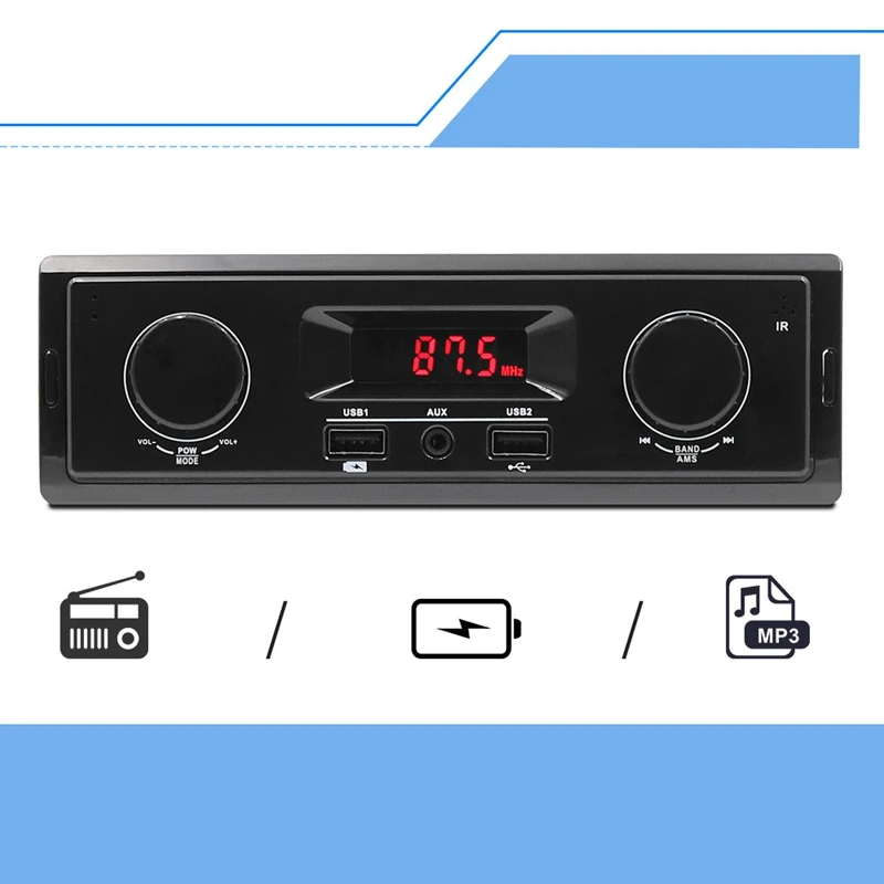 1 комплект Автомобильный MP3-плеер USB быстрая зарядка автомобильный fm-плеер