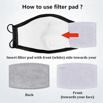 

Mask Filter Cotton Face Mask Replacement Filter Protective Dustproof Mask Pad Filtering Pad Masks Disposable Face Mask Filter