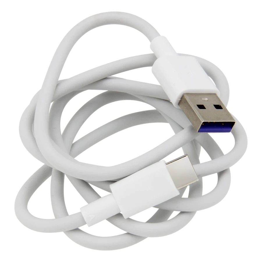 5A USB C кабель type C кабель 1 м 3 фута быстрое зарядное устройство кабель ПВХ Чистая медь Быстрая зарядка кабель для huawei P20 P30 для samsung
