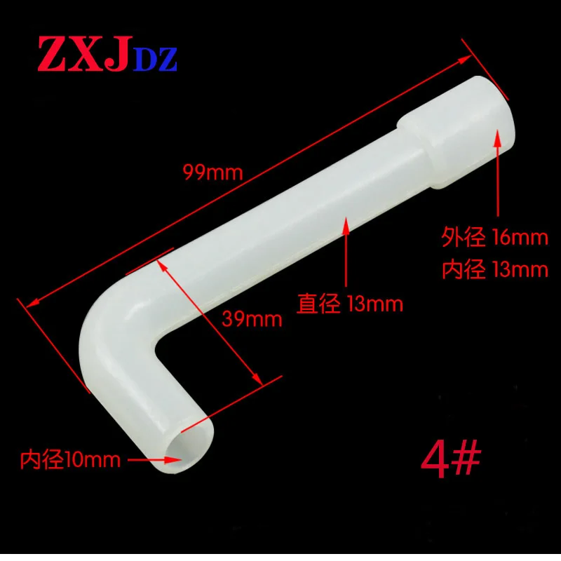 Tubo flessibile dell'erogatore dell'acqua da 99mm tubo flessibile ad alta temperatura tubo in silicone distributore d'acqua tubo flessibile dell'erogatore dell'acqua