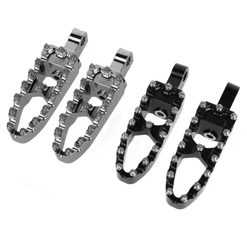 

For Sportster XL883 XL1200 Softail Street XG500 XG750 Softail Aluminum Rear Foot Pegs Footrest