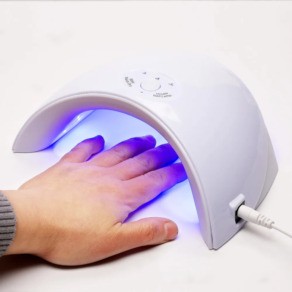 Новинка 36 Вт/45 Вт Светодиодная УФ-лампа для ногтей мини-Сушилка для ногтей для полирования ногтей маникюр USB разъем лампа для ногтей с настройкой таймера