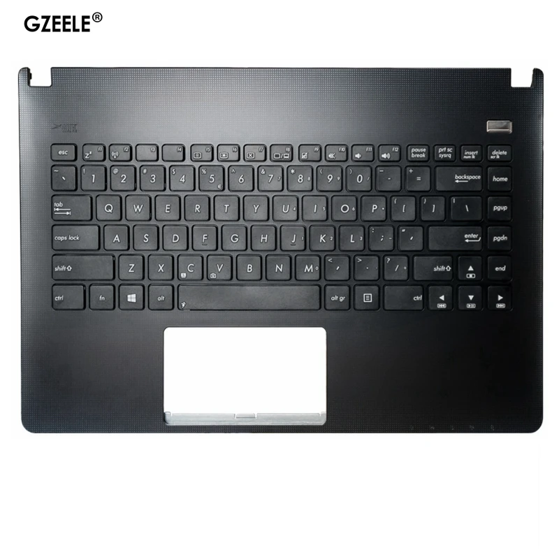 Teclado de Laptop Americano para Asus X401 X401a X401u com Capa de Proteção Preta Novo