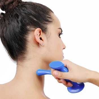 

T-Shaped Handheld Massager Deep Tissue Reflexology Body Trigger Stick SPA Self Massager Tool Body Relax Pressure Relieve Massage