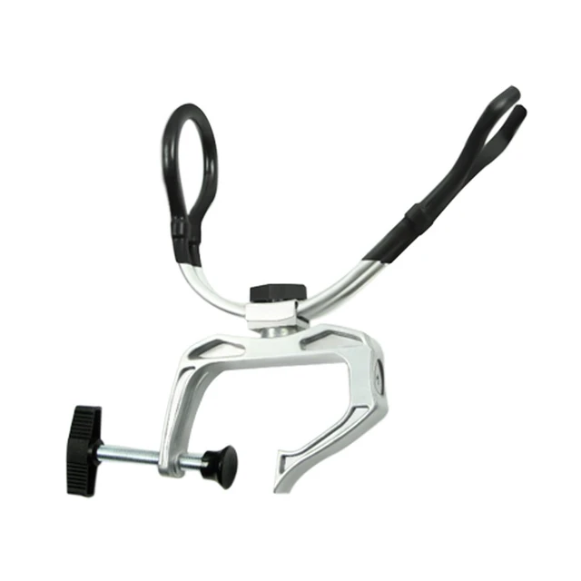 Fishing rod Holder Adjustable 360 Degree Aluminum Alloy Raft Pole