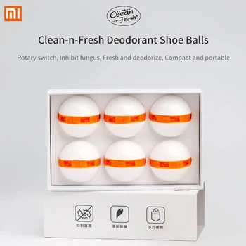 

Xiaomi Clean Fresh Shoes Deodorant Dry Deodorizer Air Purifying Switch Ball Shoes Fresh and moisture-proof Eliminator for shoes