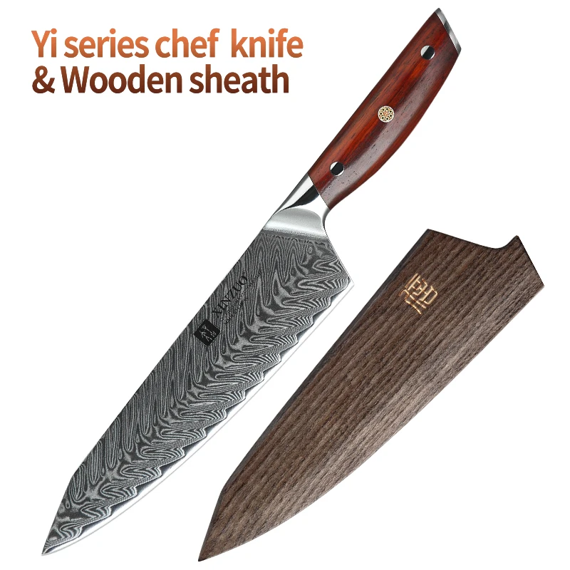 with Wooden sheath