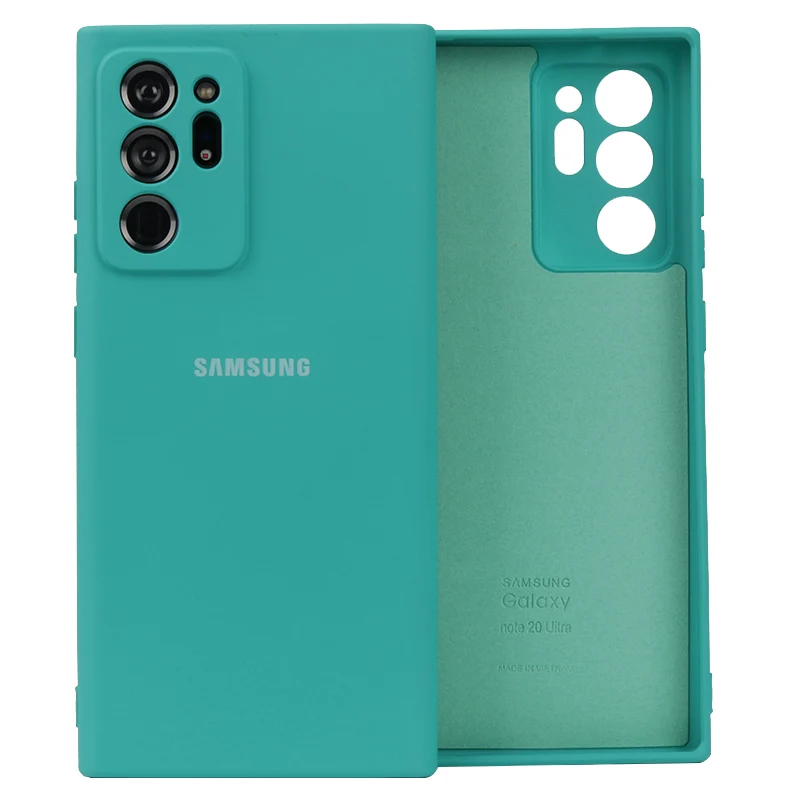 Samsung Galaxy Note 20 Ultra 5G Case Camera Protection Soft Silicone Cover Silky Touch Protective Shell Note20 Note20 Ultra mobile pouch Cases & Covers