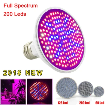 

Grow Lighting Lamp Full Spectrum LED Plant Grow Light Bulbs For Plants Vegetable Indoor hydroponics System Flower Greenhouse E27