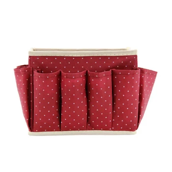 

Home Jewelry Non-woven Pocket Office Cosmetic Case Folding Makeup Desk Organizer Storage Box Holder