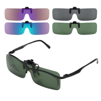 

Anti-glare Driving Night Vision Lens Car Styling Polarized Sun Glasses Clip On Sunglasses Car Driver Goggles For Men Women