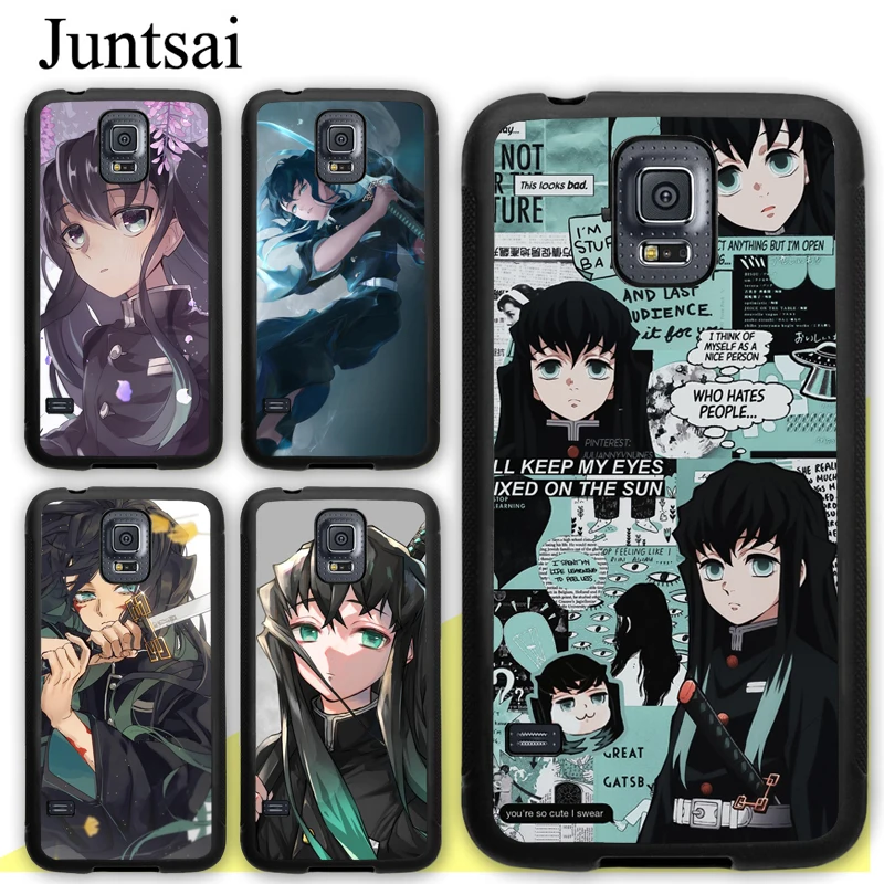 Kimetsu no Yaiba Muichiro Tokito чехол для Samsung Galaxy A52 A52S A12 A22 A32 A72 A50 A21S A51 A71 S20 FE S21 Ultra S10 Plus |