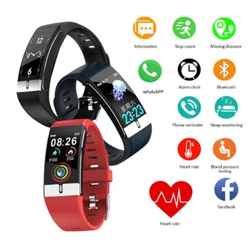 

Ottwn E66 Smart Watch Body Temperature ECG PPG Waterproof Sport Men Bracelet Blood Oxygen Heart Rate Smart watch For iOS Android